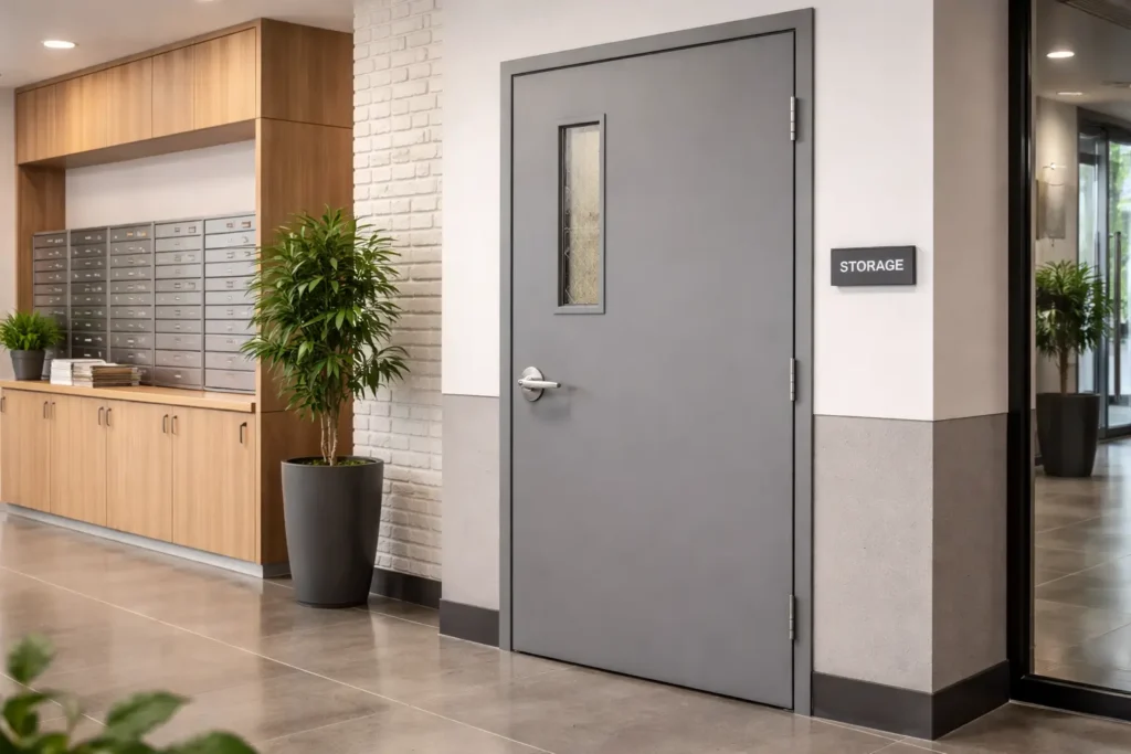 Storage Metal Hollow door