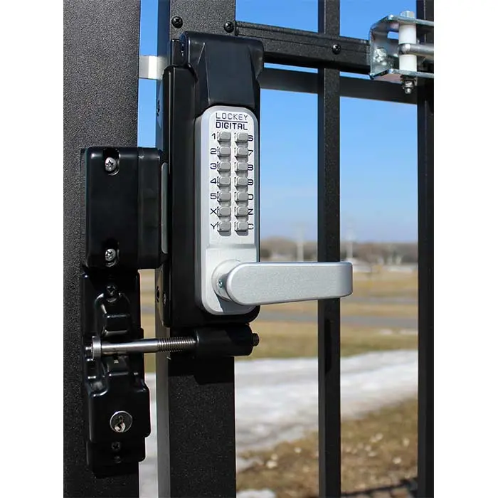 Surface mount gate lock