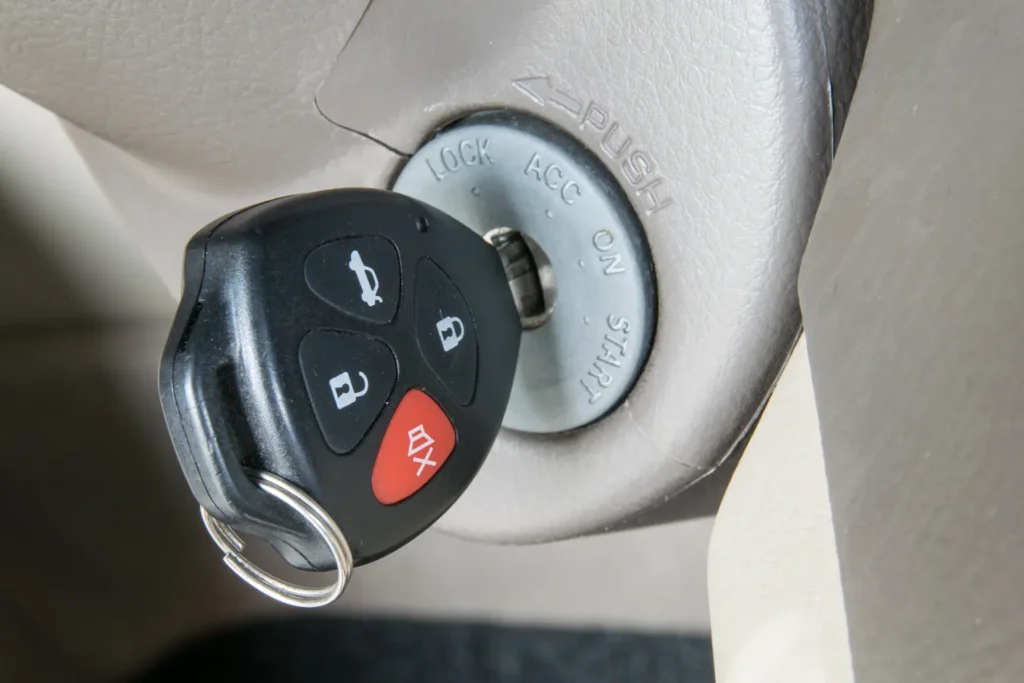 DMV car key extraction